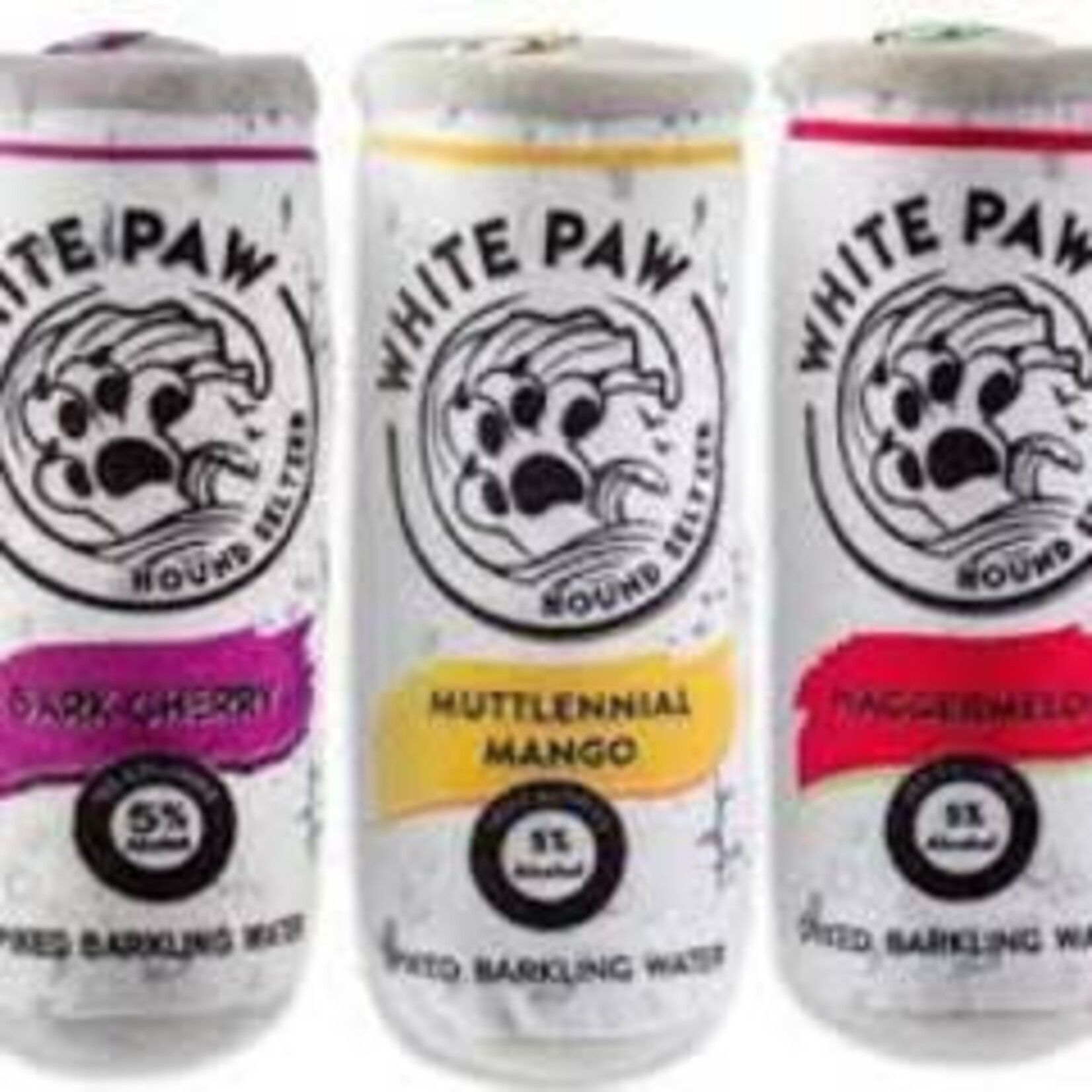 Haute Diggity Dog White Paw Bark Cherry