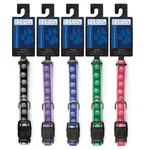 Casual Canine Two Tone Pawprint Dog Collar