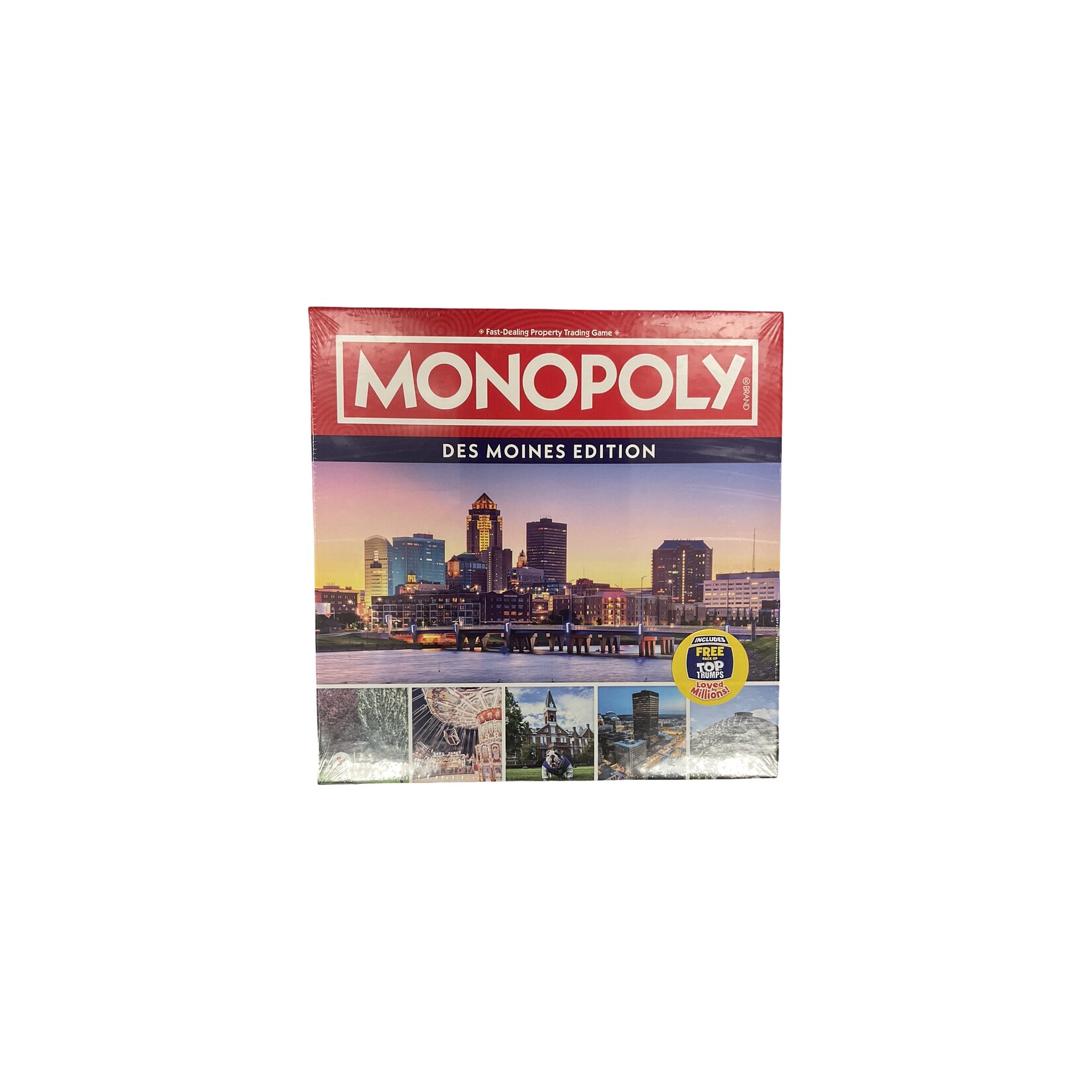 Hasbro Monopoly Game Des Moines Version