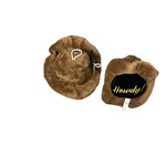 Brown Cowboy Hat Dog Toy