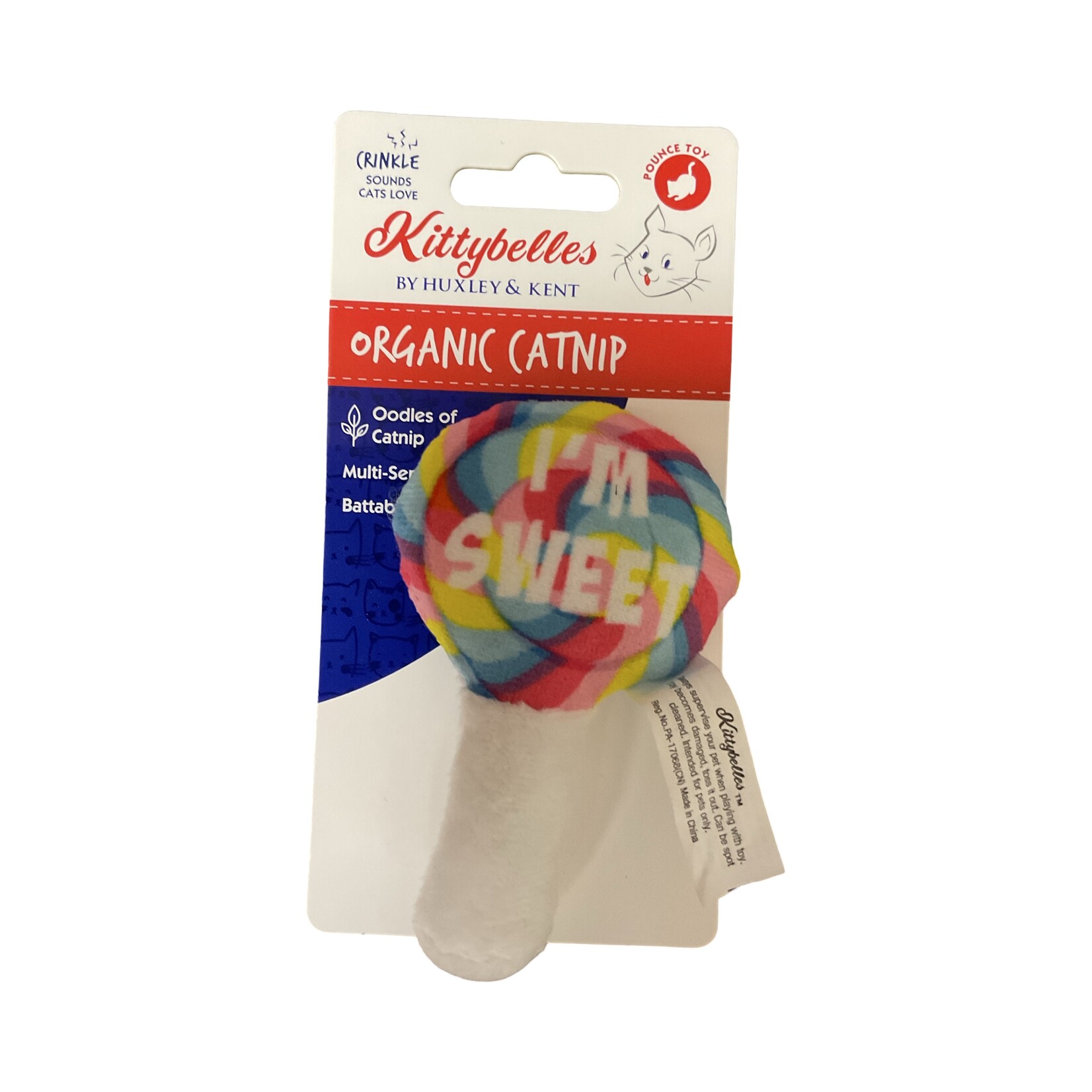 Kittybelles Kittybelles Swirl Lollipop