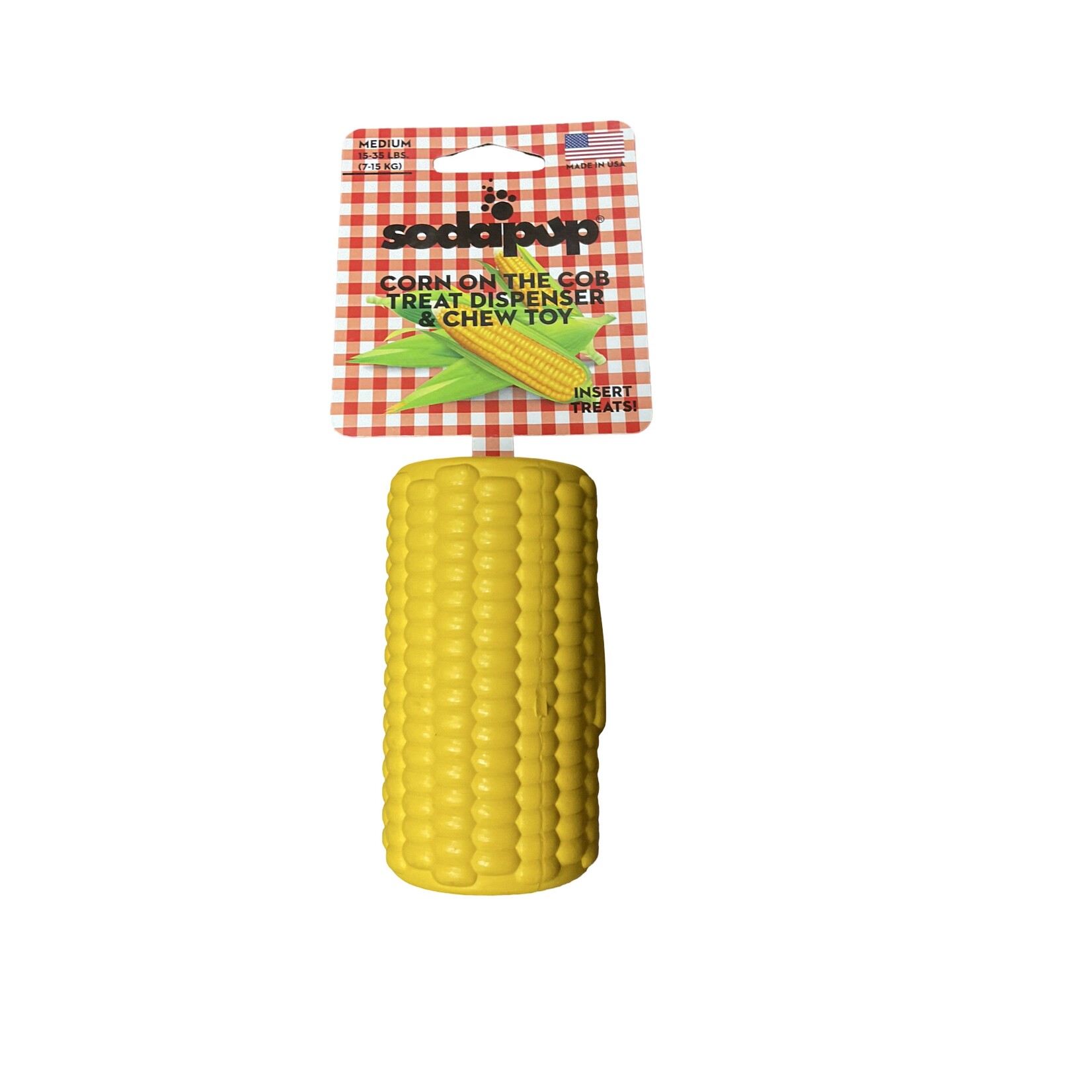 SodaPup Sodapup Corn On The Cob Treat Dispenser