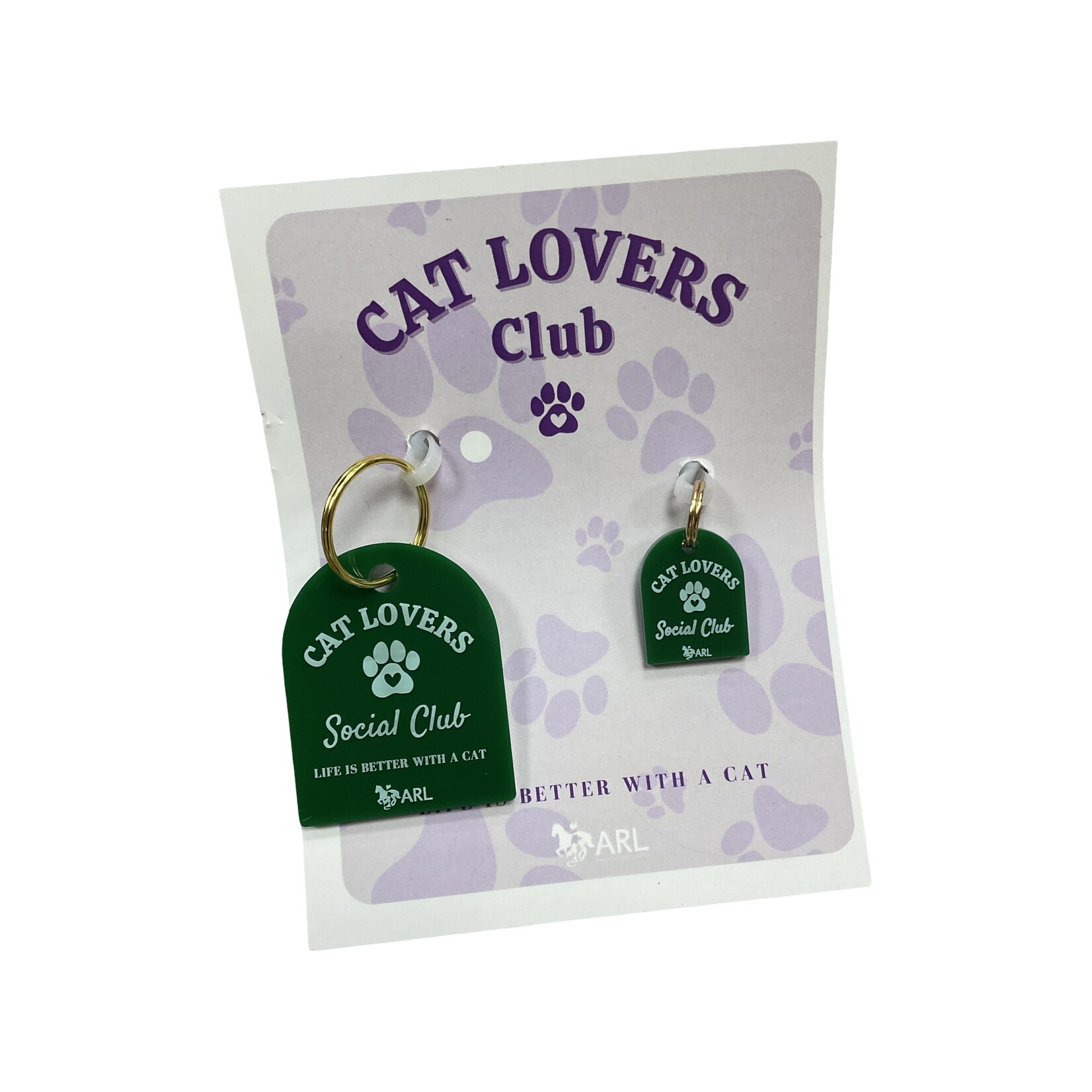 ARL Social Club Keychain and Tag