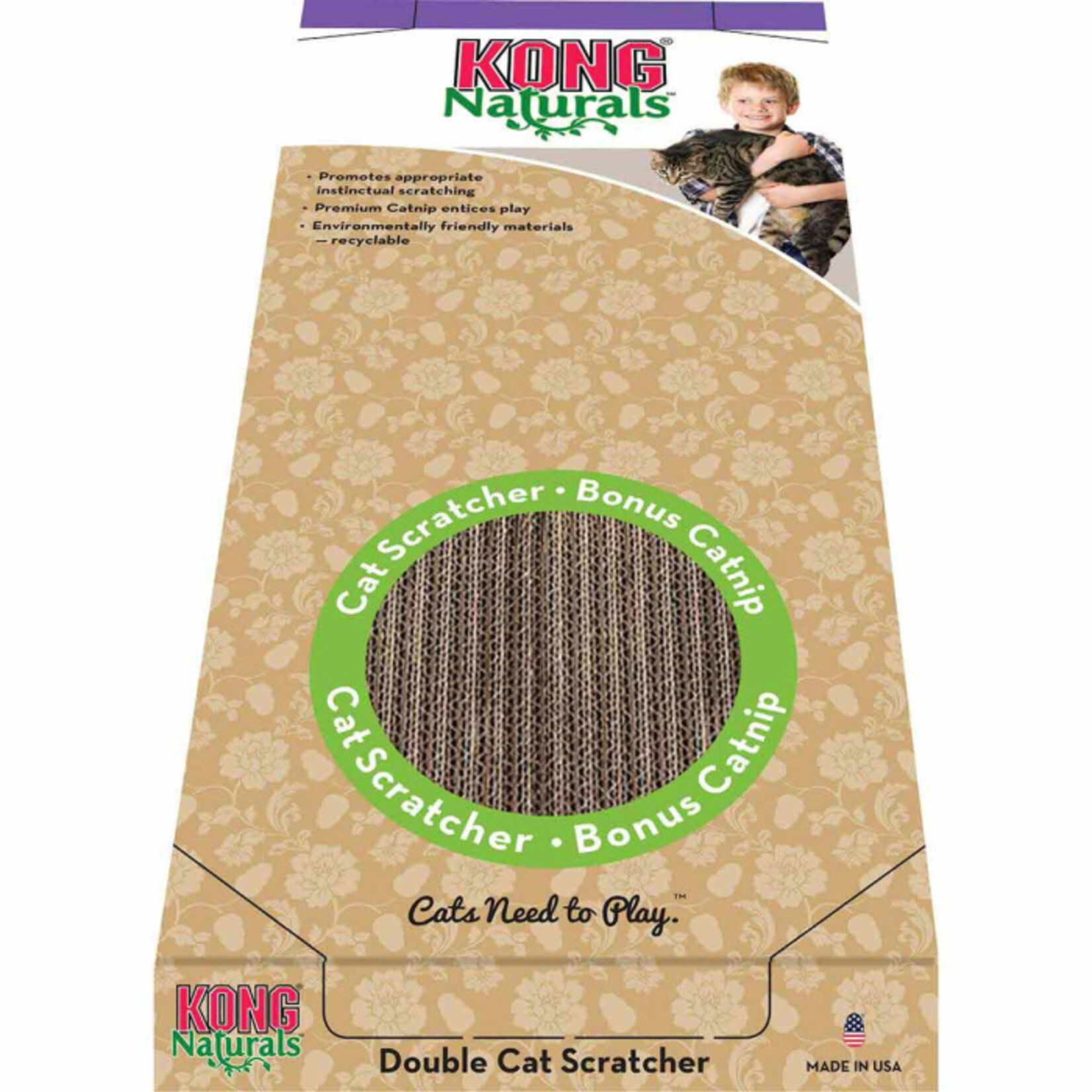 Kong Kong Naturals Double Cat Scratcher