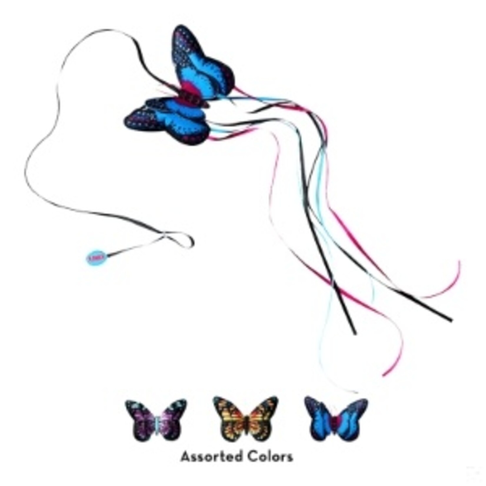 Kong Kong Teaser Butterfly Assorted Wand toy