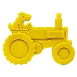 Industrial Dog Yellow Tractor