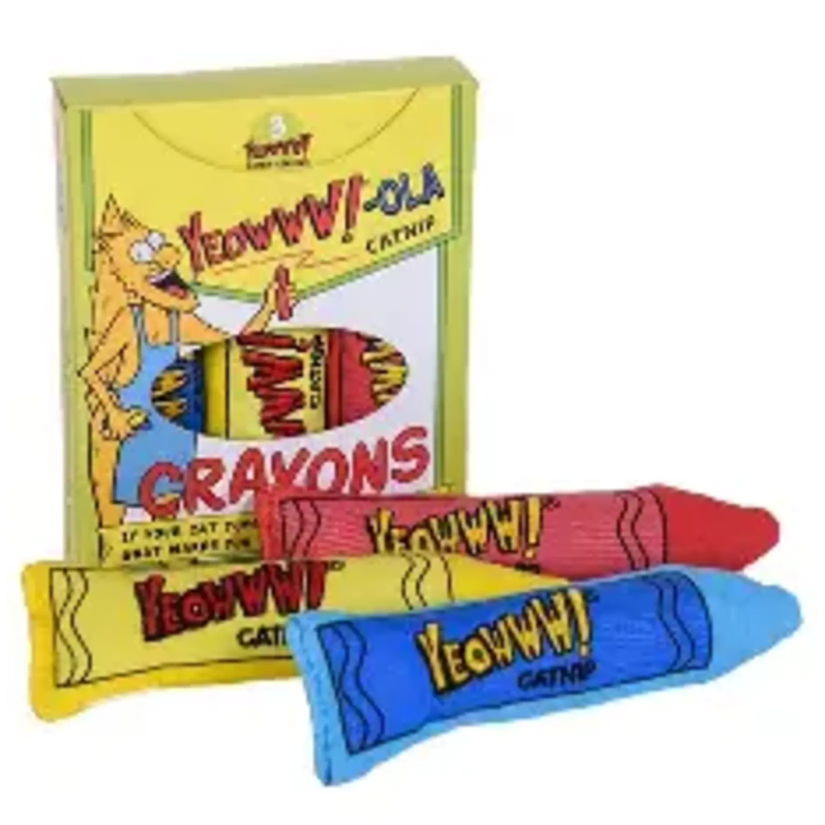 Yeowww! Yeowww!-ola Catnip Crayons