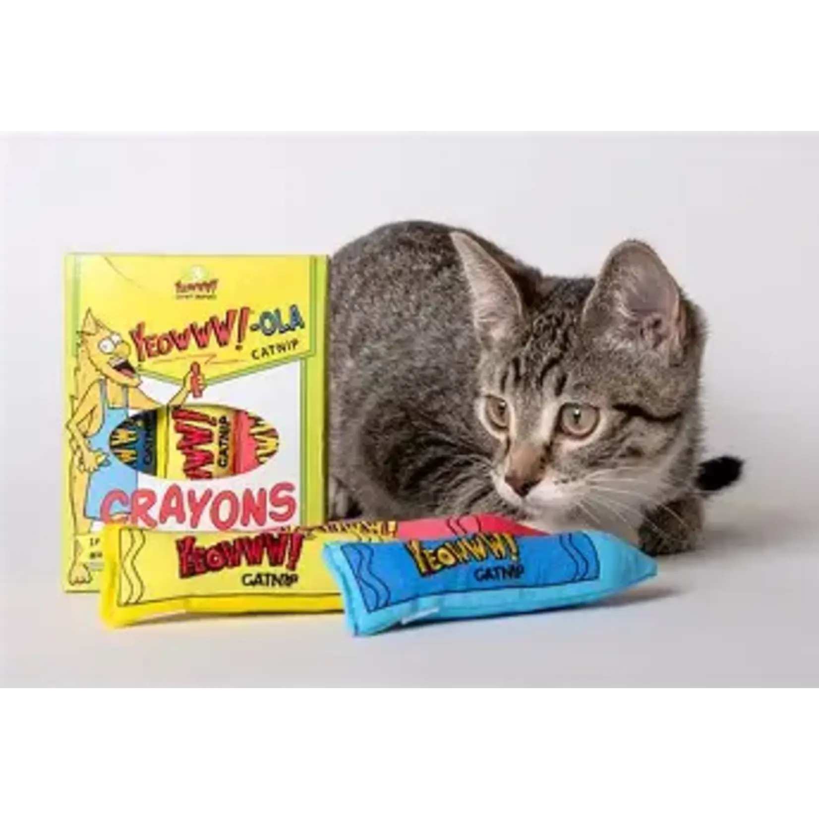 Yeowww! Yeowww!-ola Catnip Crayons