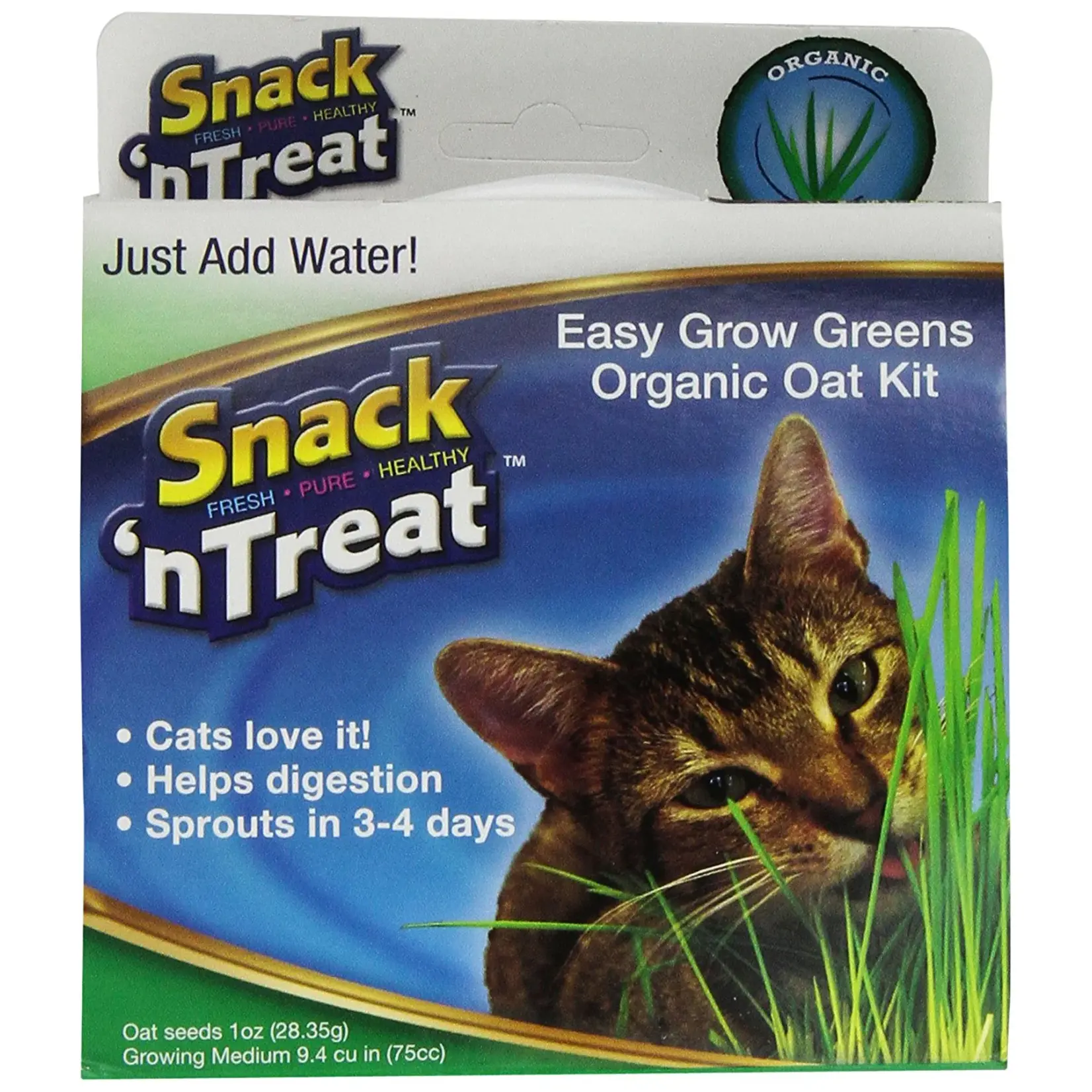 Snack 'n Treat Snack 'N Treat Easy Grow Cat Grass Kit