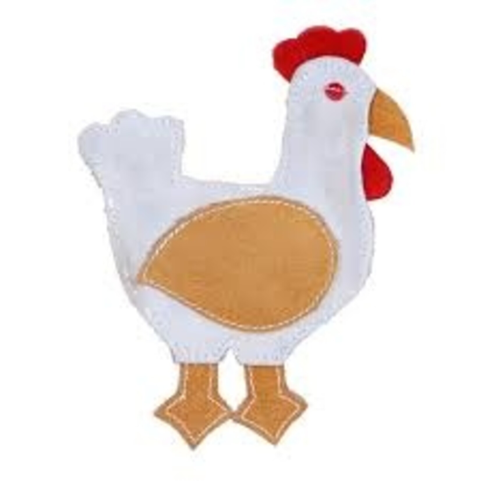 Country Tails Natural Dog Chicken Toy