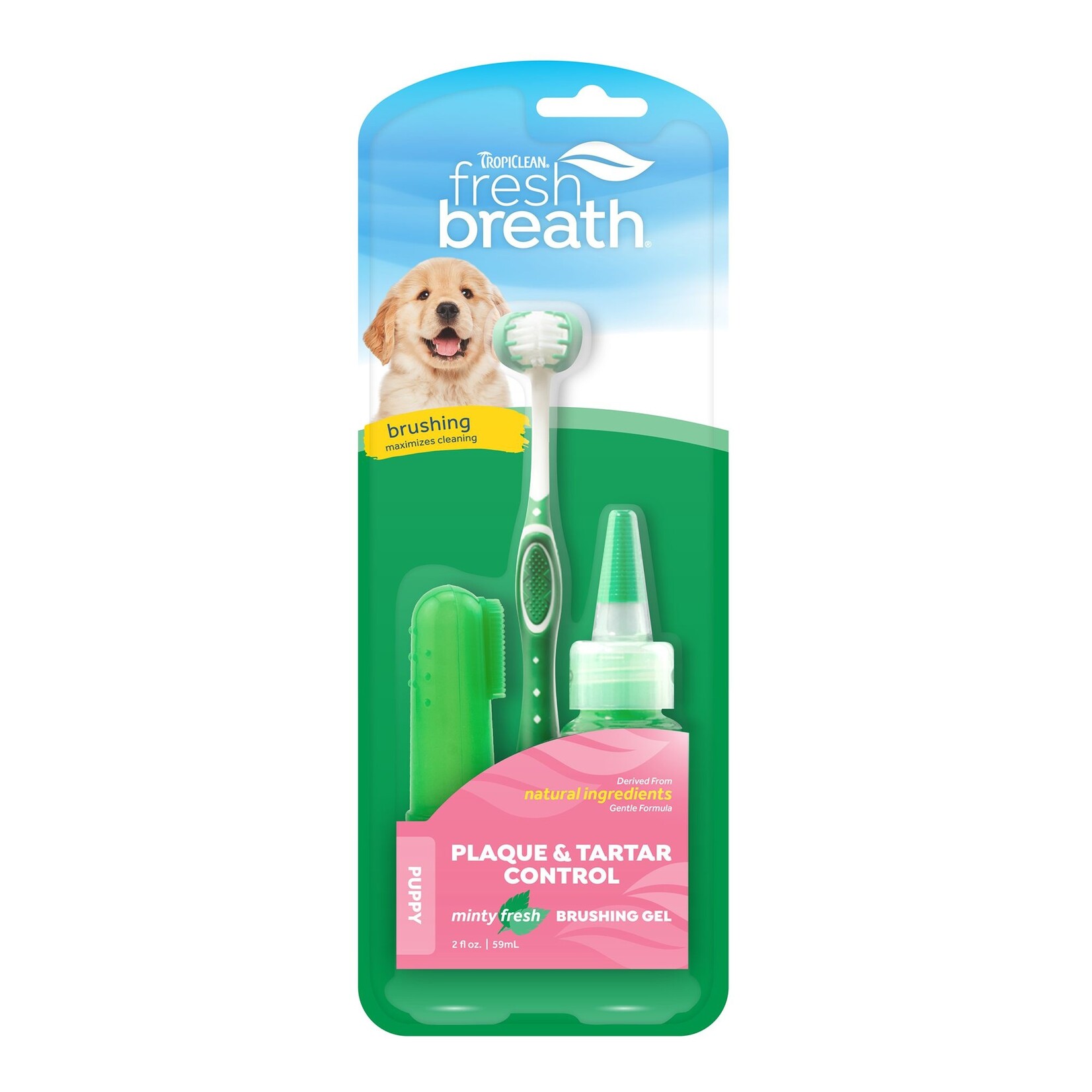 TropiClean TropiClean Fresh Breath Oral Care Kit Puppy