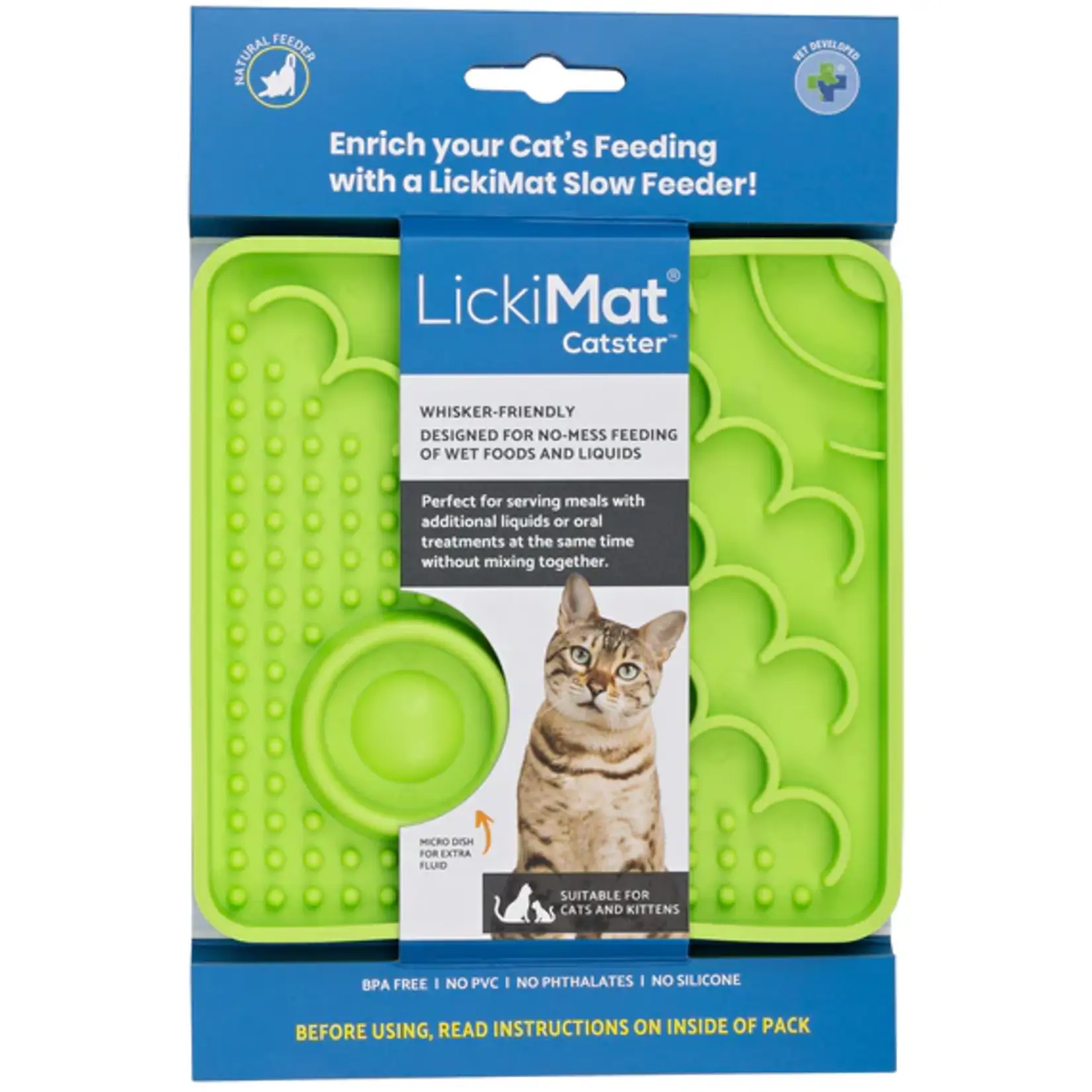 Lickimat LickiMat Catster Green