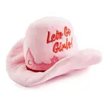 Haute Diggity Dog Pink Cowgirl Hat Dog Toy