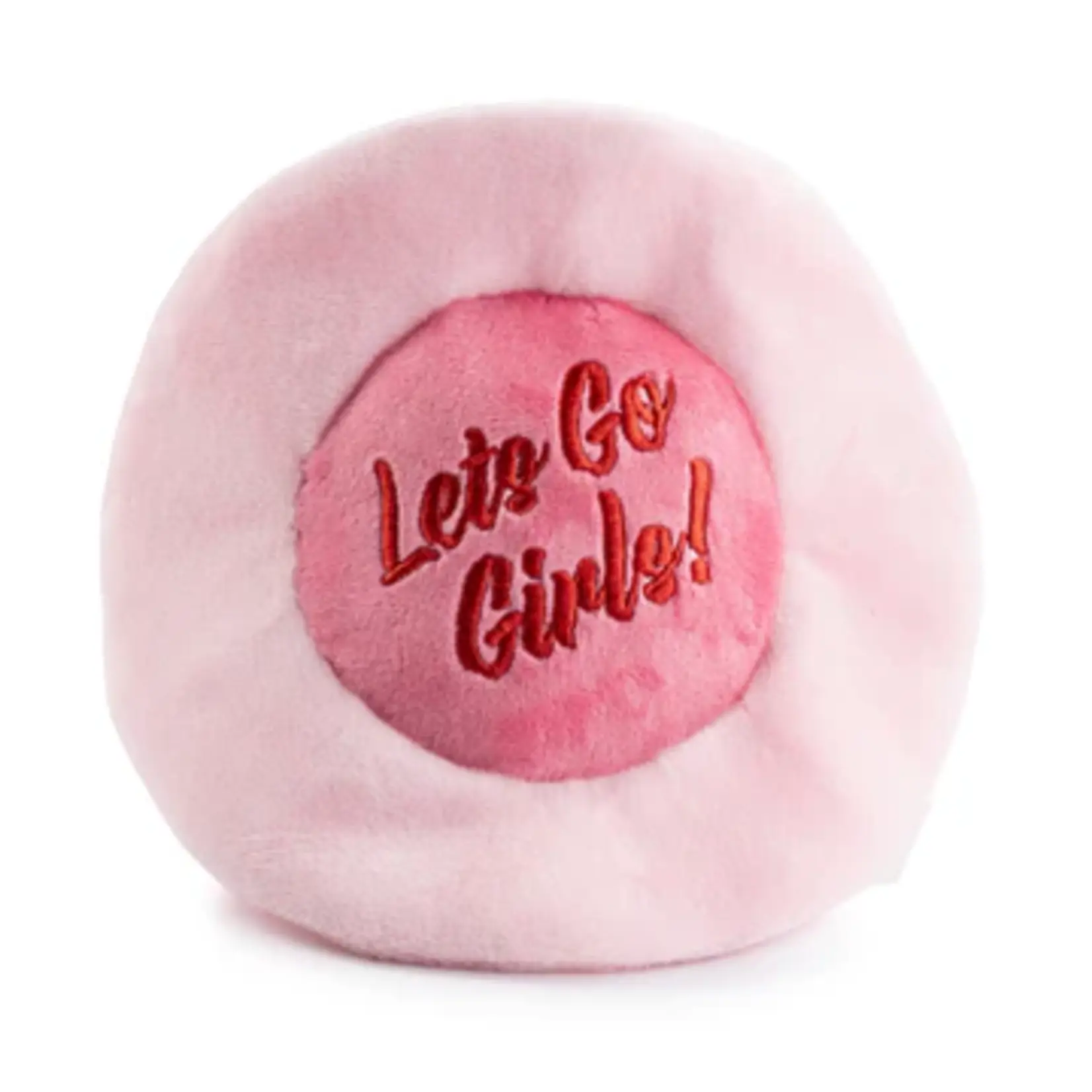 Haute Diggity Dog Pink Cowgirl Hat Dog Toy