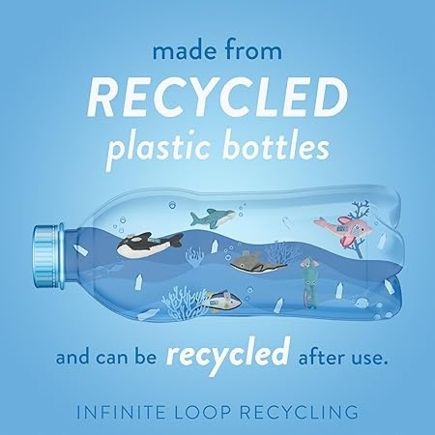 Spunky Pup Clean Earth Octopus Large