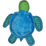 Spunky Pup Clean Earth Plush Turtle  Large