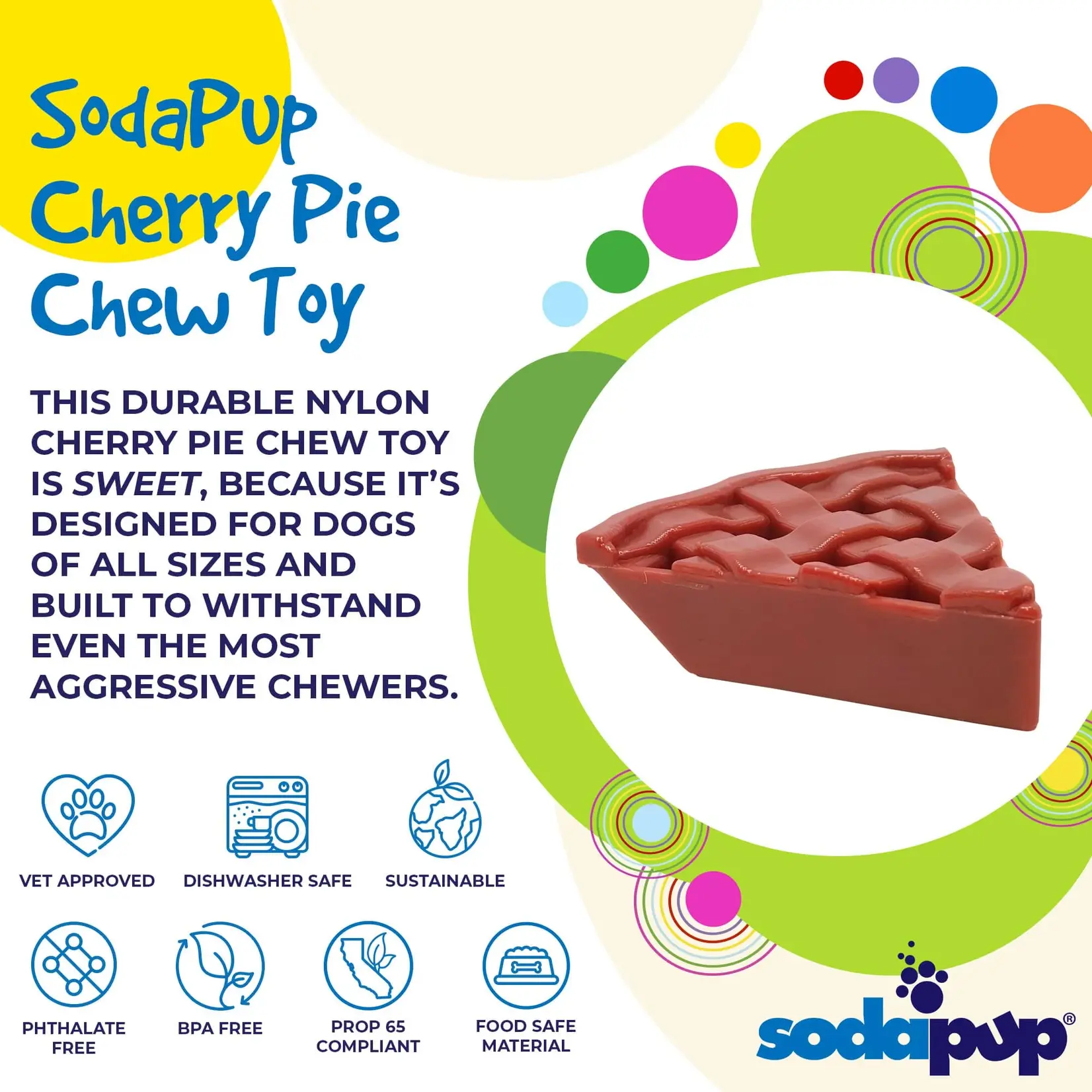 Soda Pup Cherry Pie Treat Holder