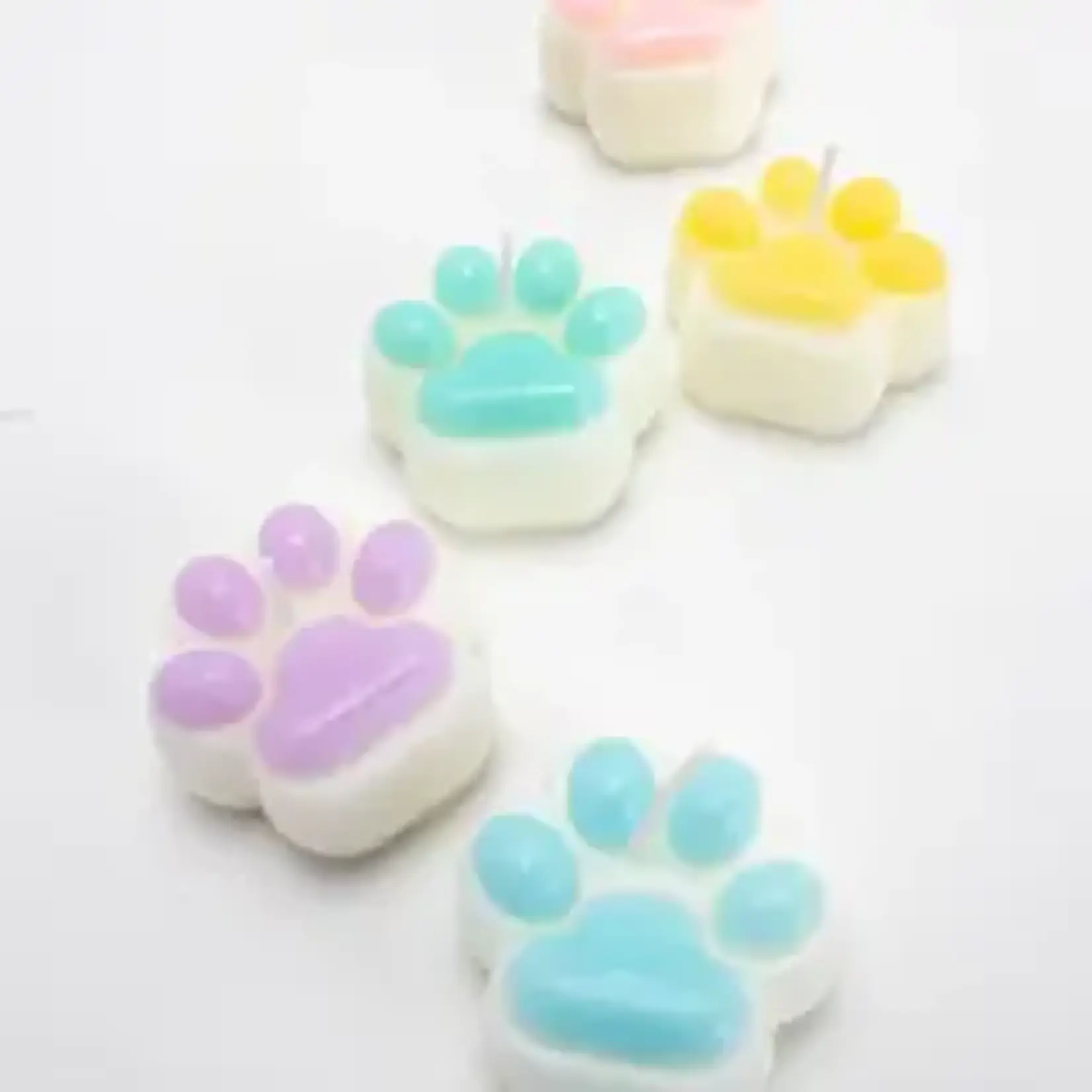 Triple T Studios Paw Print Candle