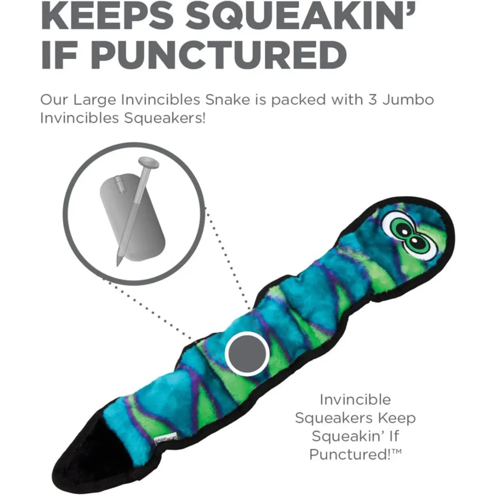 Outward Hound Outward Hound Invincibles Snake Large