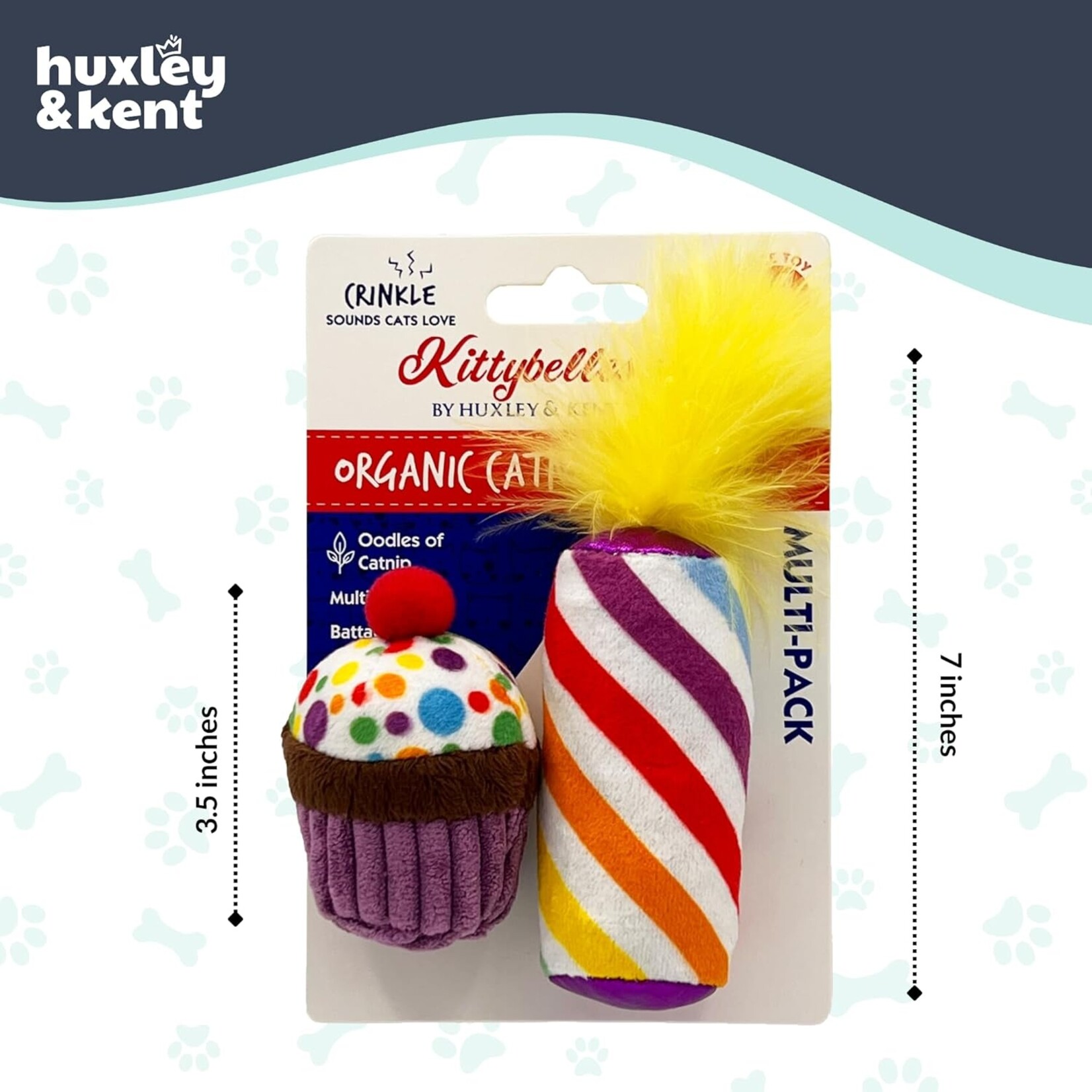 Huxley&Kent Huxley & Kent Meow Cupcake w/ Candle