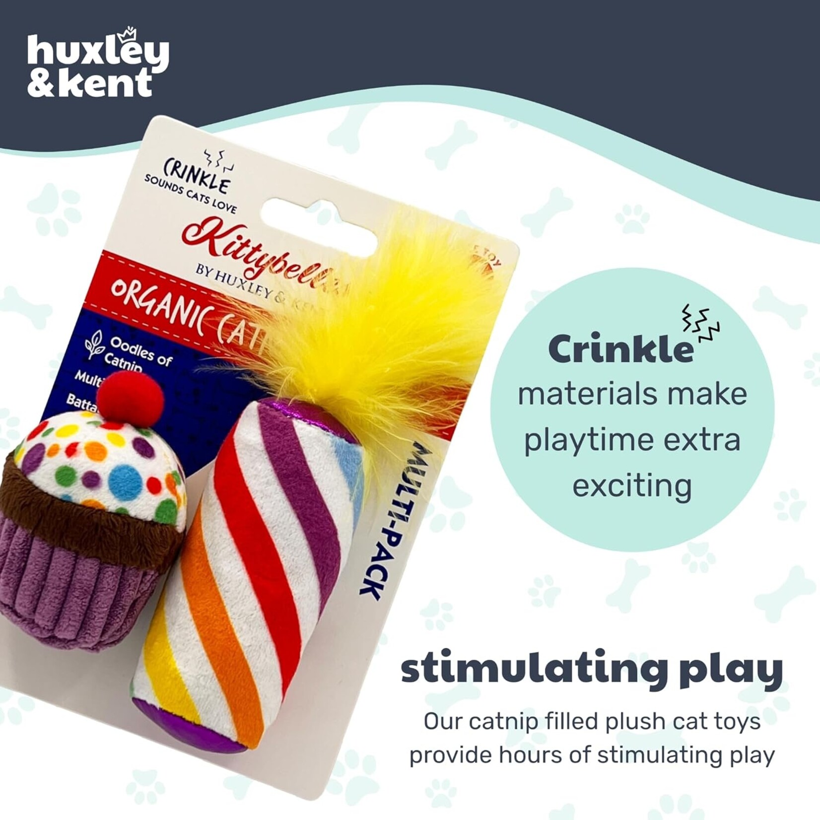 Huxley&Kent Huxley & Kent Meow Cupcake w/ Candle