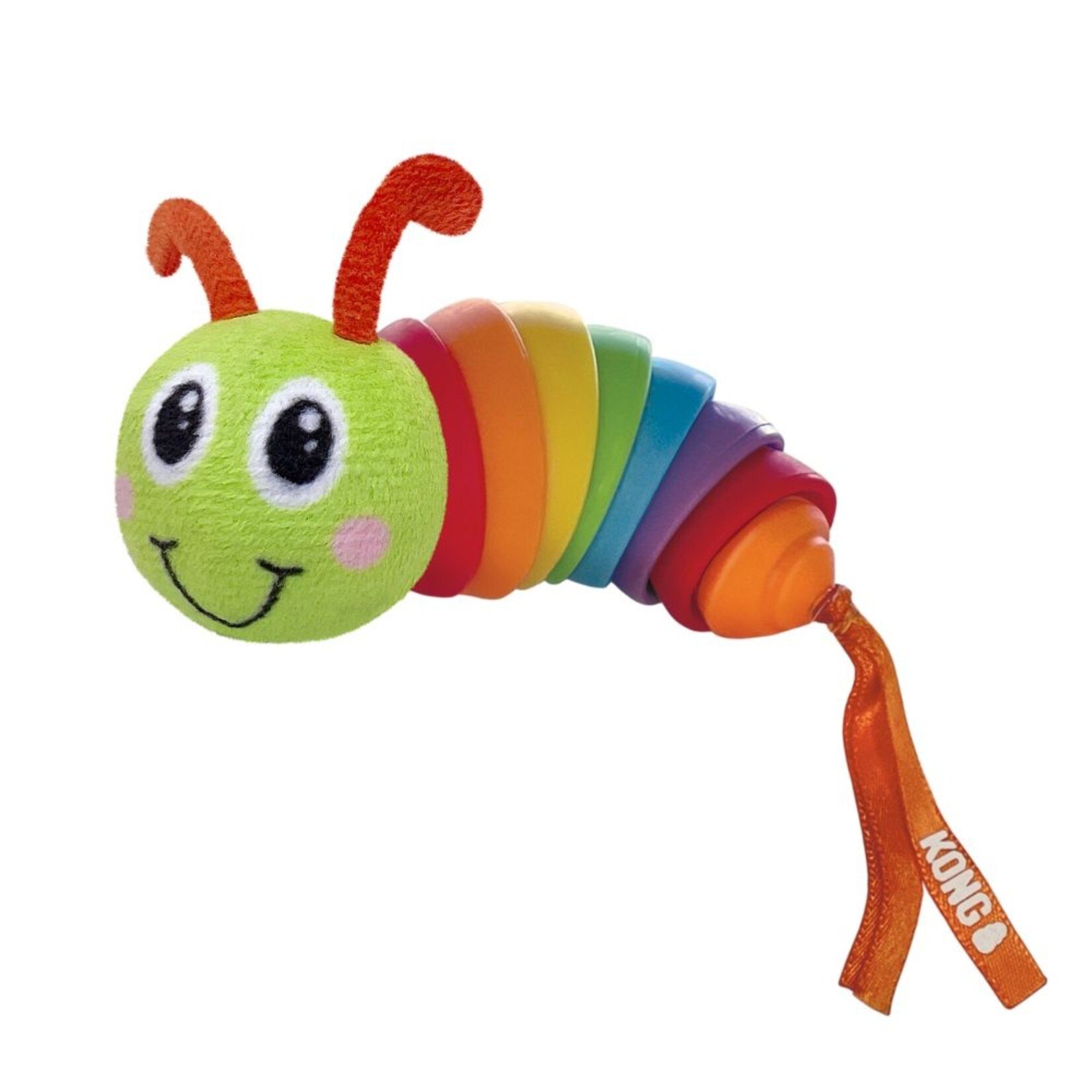 Kong Kong Cat Bat-A-Bout Clackz Caterpillar