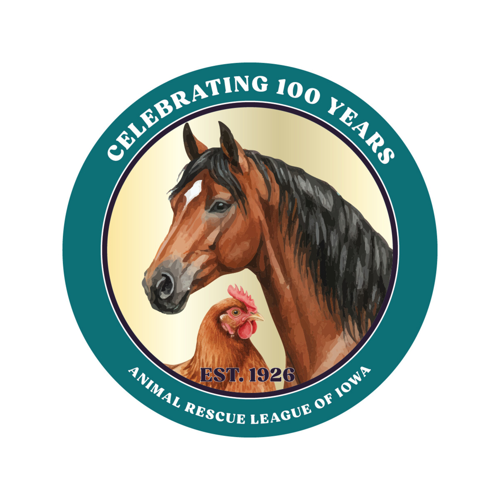ARL 100-year stickers