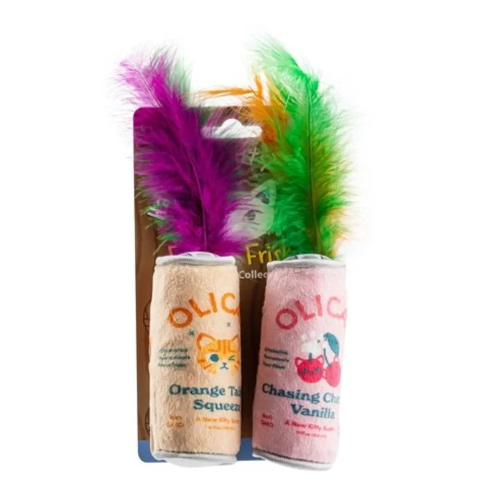 haute Diggity Kitty Haute Diggity Kitty Olicat Cherry + Orange 2pk