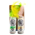 haute Diggity Kitty White Paw Mango + Lime Catnip 2pk Toy
