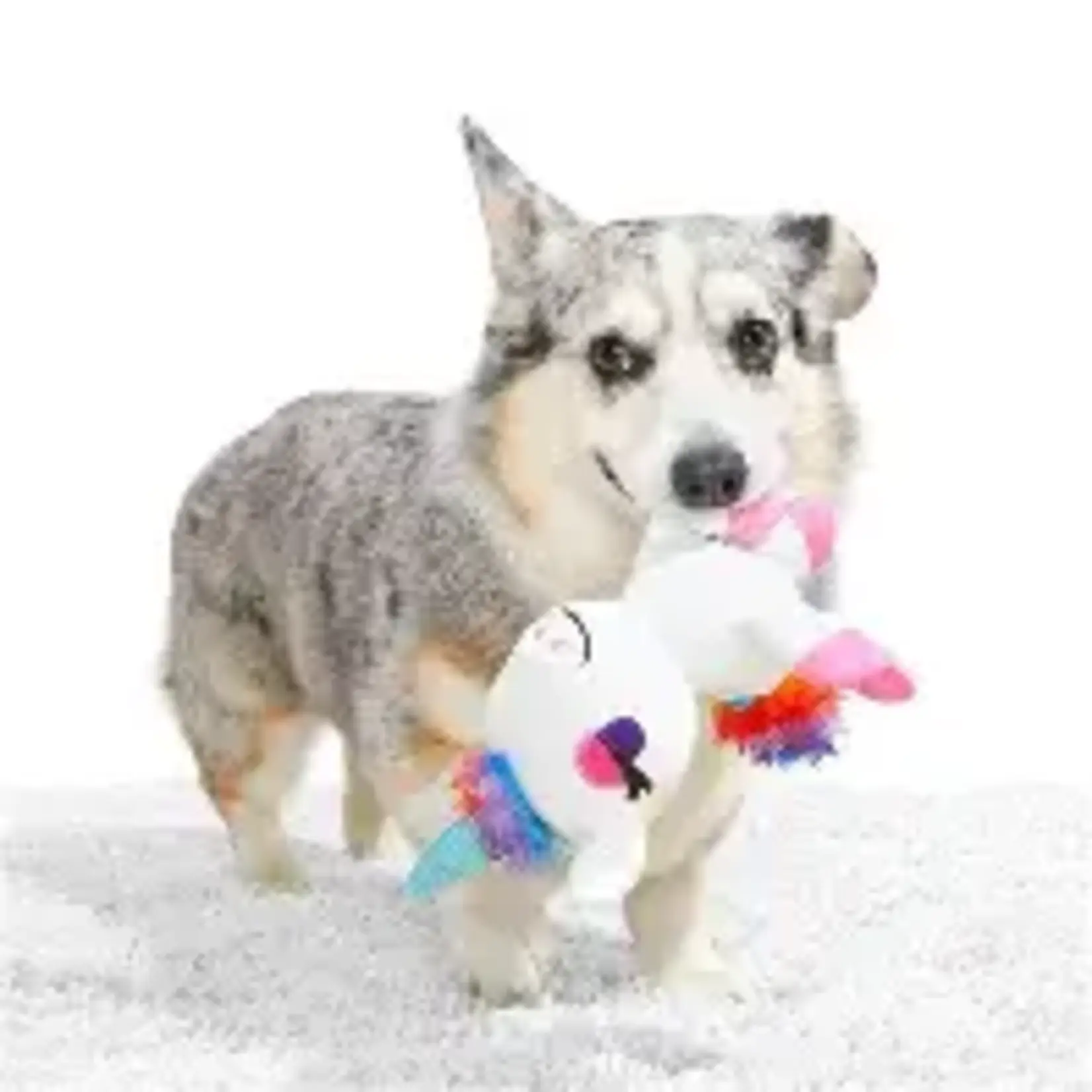 Bark Co BARK Hay Girl Unicorn Plush Dog Toy