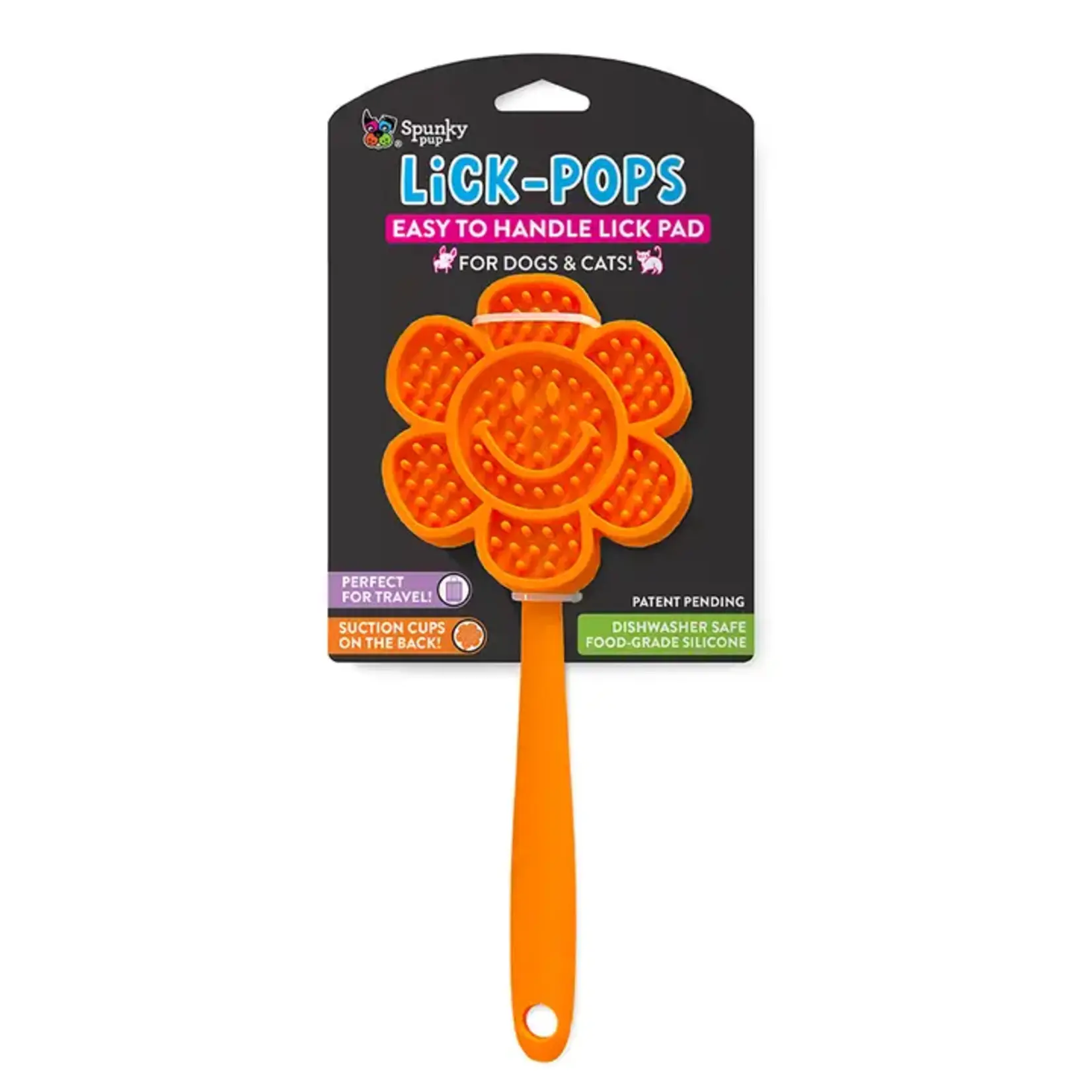 Spunky Pup Spunky Pup Lick Pops-Smiley Flower