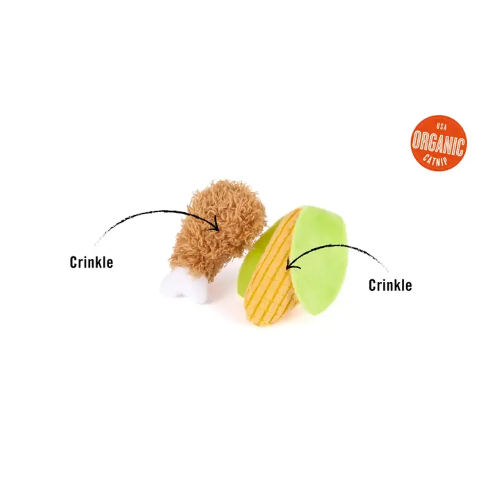 P.L.A.Y. P.L.A.Y Feline Frenzy Purrfect Picnic catnip toy