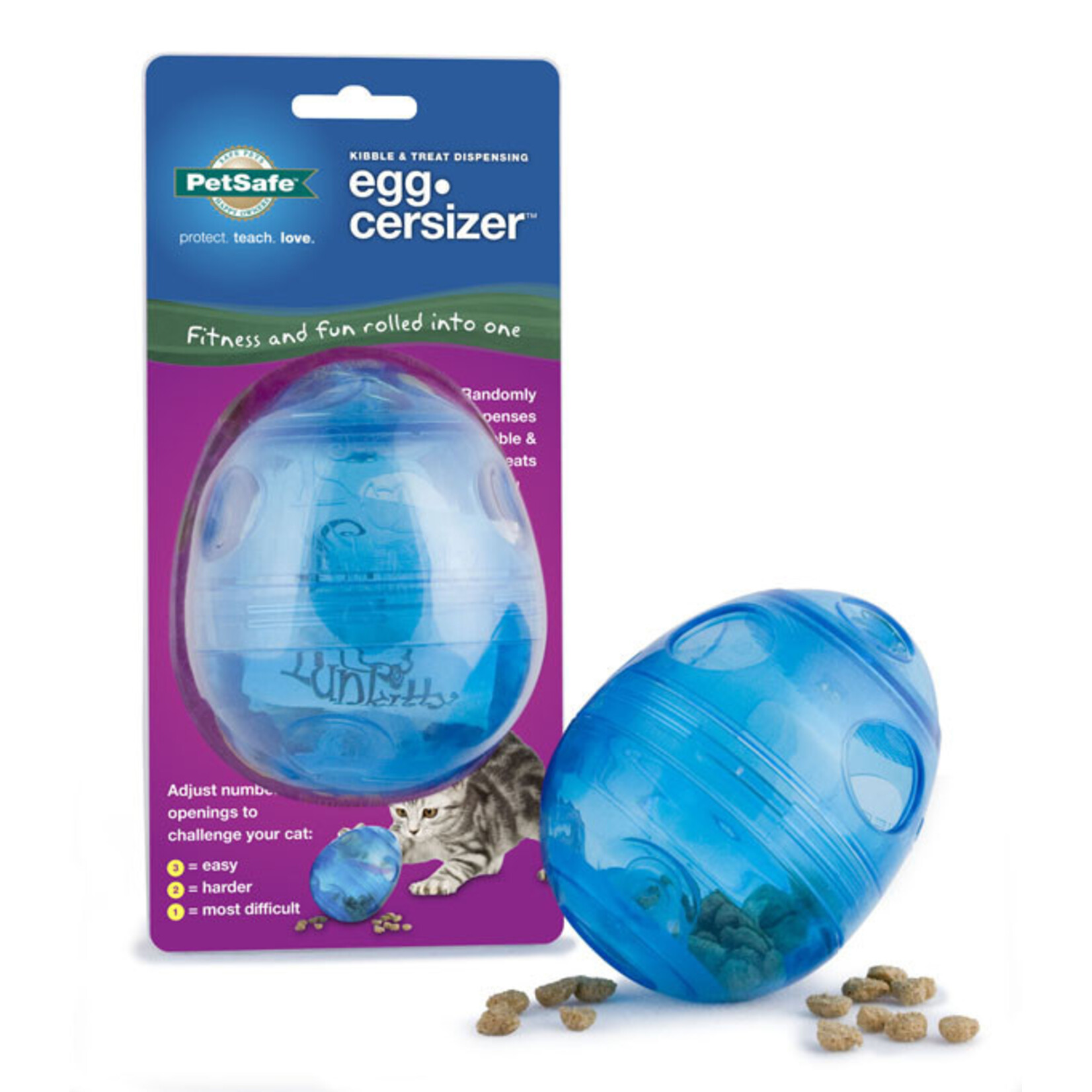 PetSafe Petsafe Egg-cersizer cat feeder toy