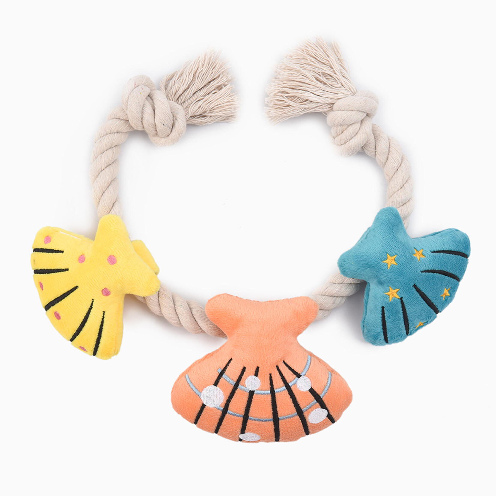 HugSmart Pet Pirate Pups- Shell Necklace