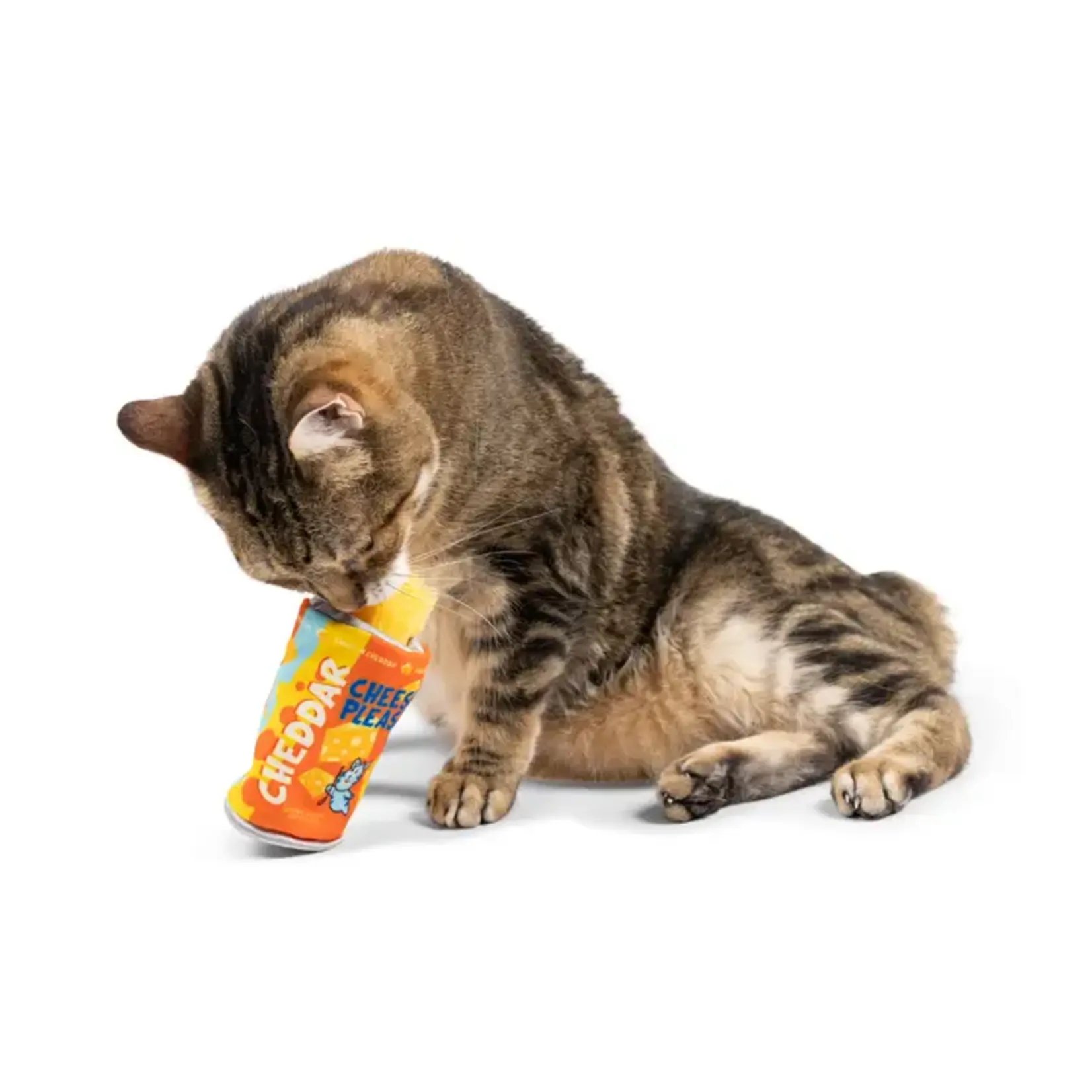 Huxley&Kent Huxley & Kent Cheddar Cheese Please Stuffer cat toy