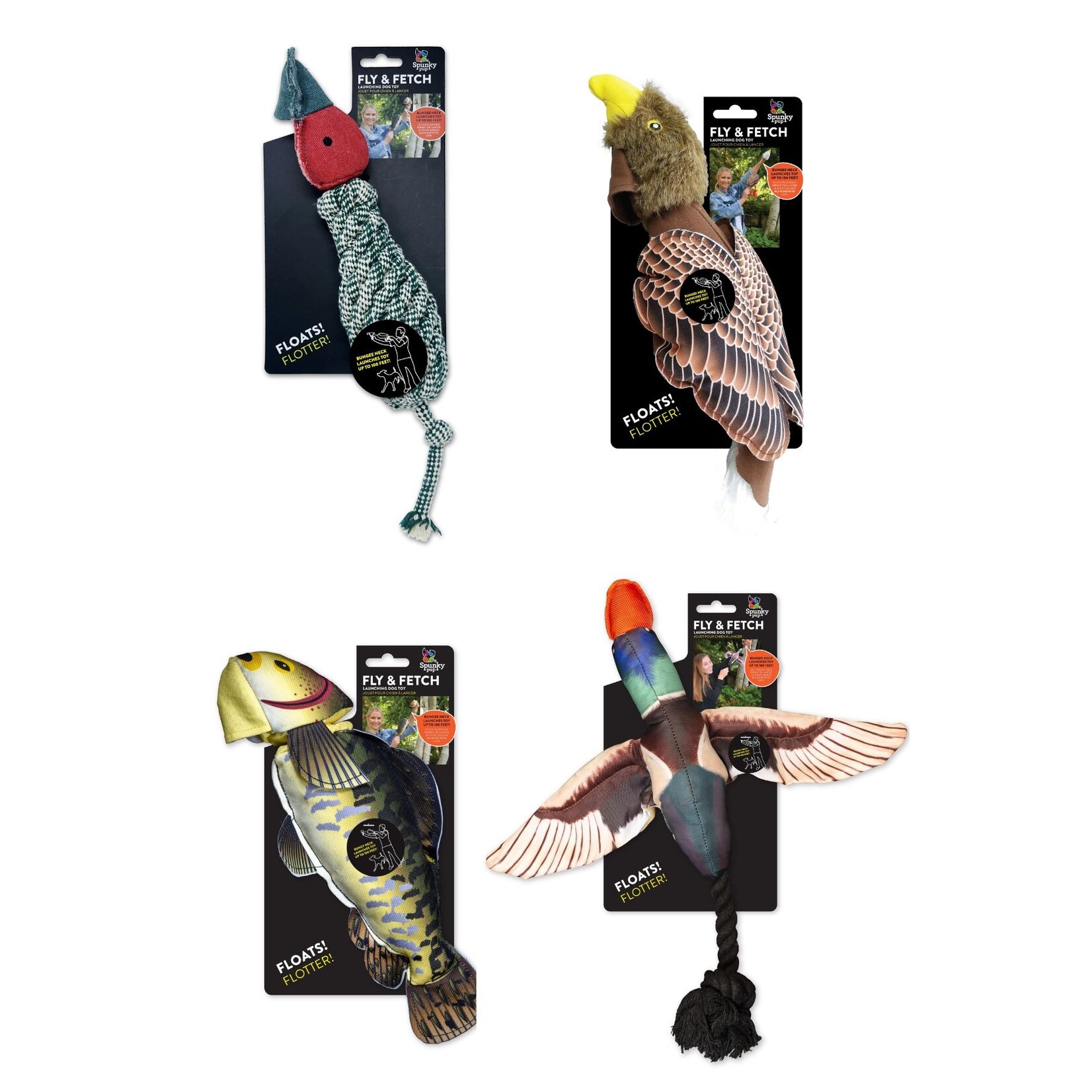 Spunky Pup Fetch & Fly launching toy