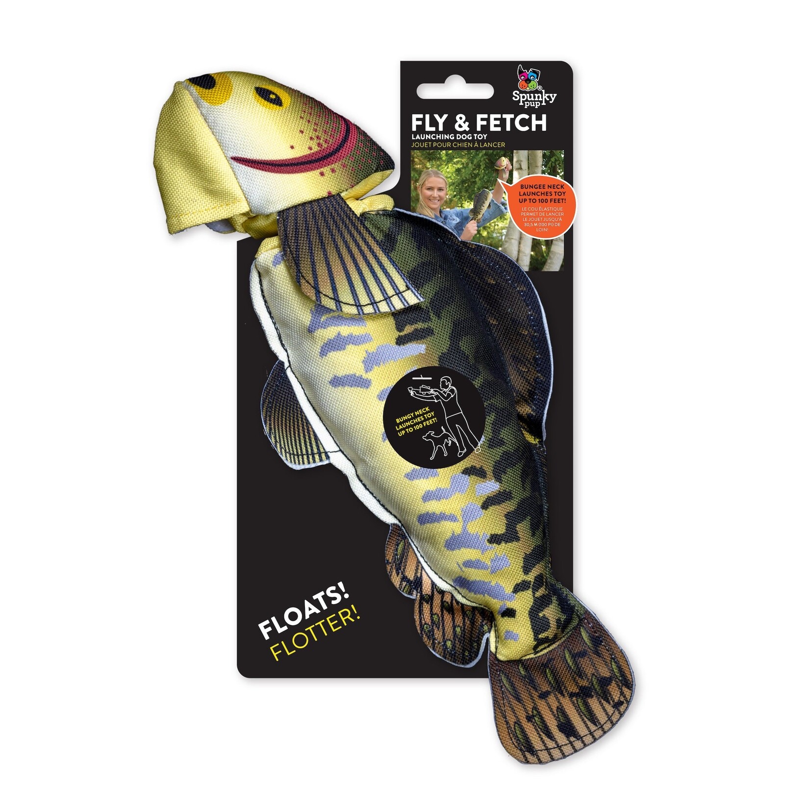 Spunky Pup Fetch & Fly launching toy