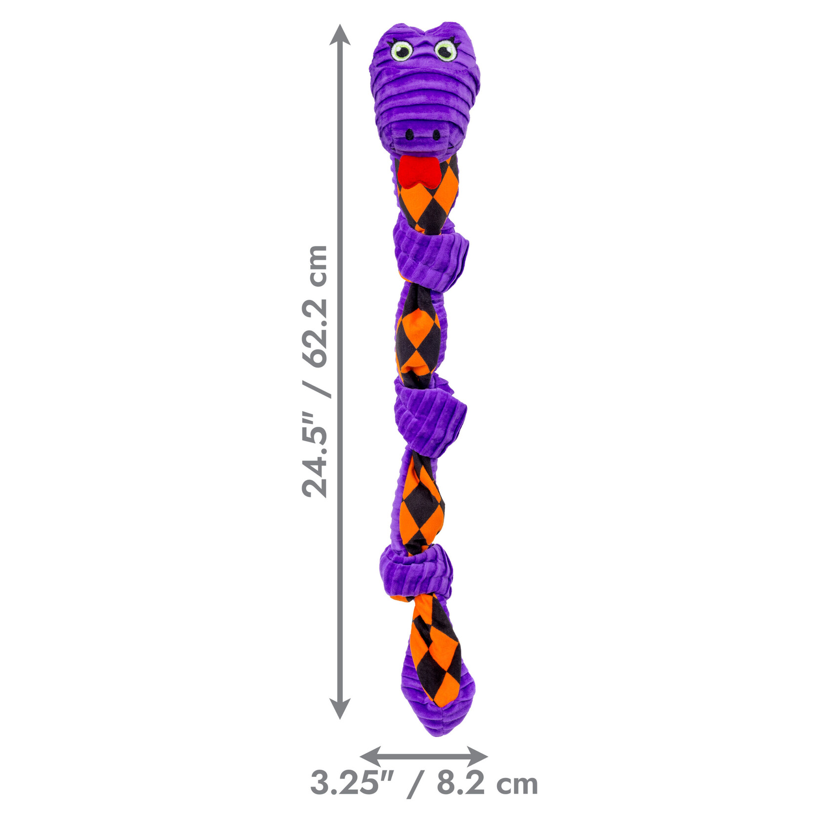 Kong Knots snake purple md/lg