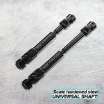 Junfac Scale hardened steel universal shaft for Element RC Enduro