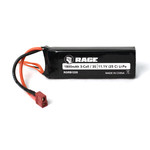 Rage R/C 11.1V 3S 1800mAh Lipo Battery w/ T-Plug: BM BL