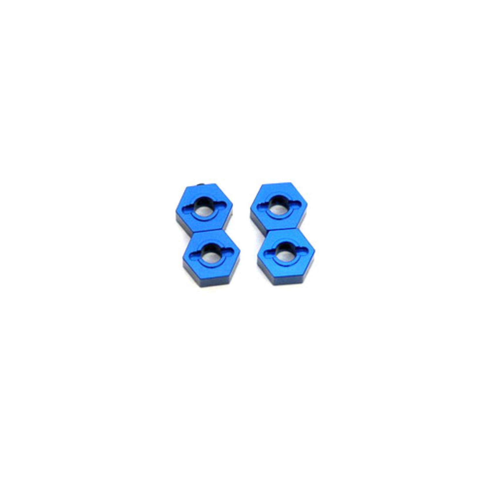 ST Racing Concepts SPTST1654B - ALUMINUM HEX ADAPTERS FOR SLASH 4X4 (BLUE)