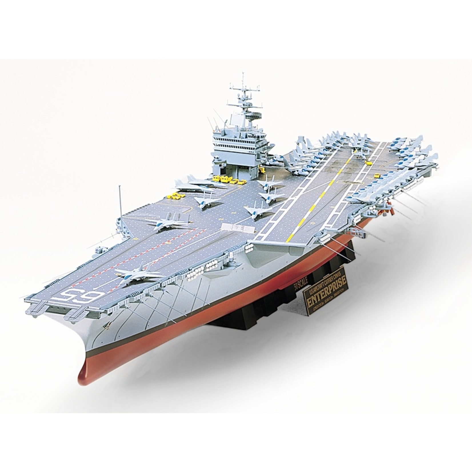 Tamiya TAM78007 - 1/350 USS Enterprise Aircraft Carrier Plastic Model Kit