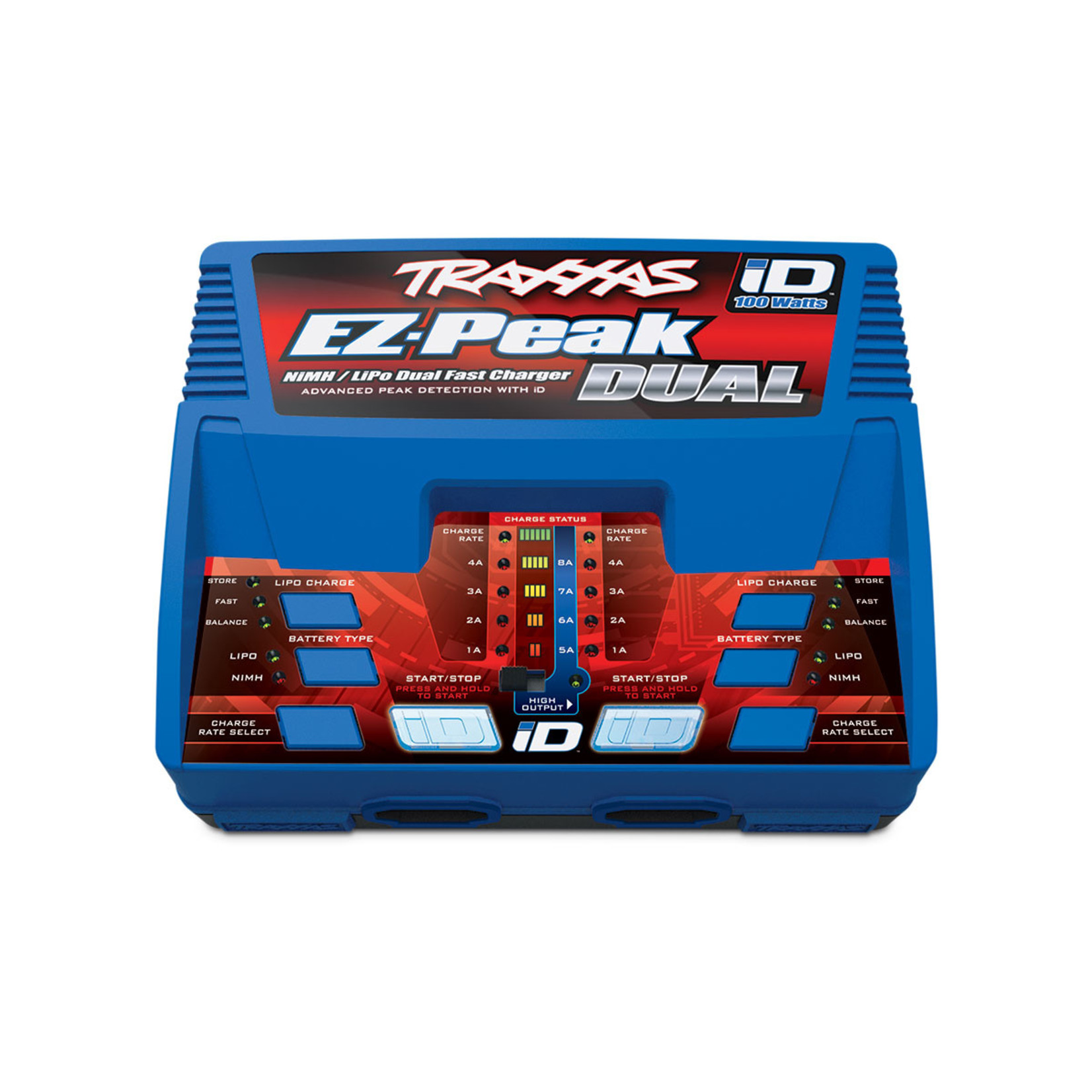 Traxxas 2972 - Charger, EZ-Peak Dual, 100W, NiMH/LiPo with