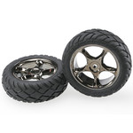 Traxxas 2479A - Tires & wheels, assembled (Tracer 2.2' bla