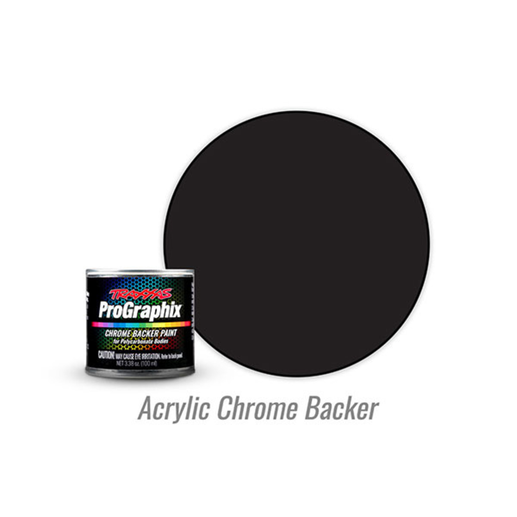 Traxxas 5044 - Backing paint, ProGraphix, black, acrylic (
