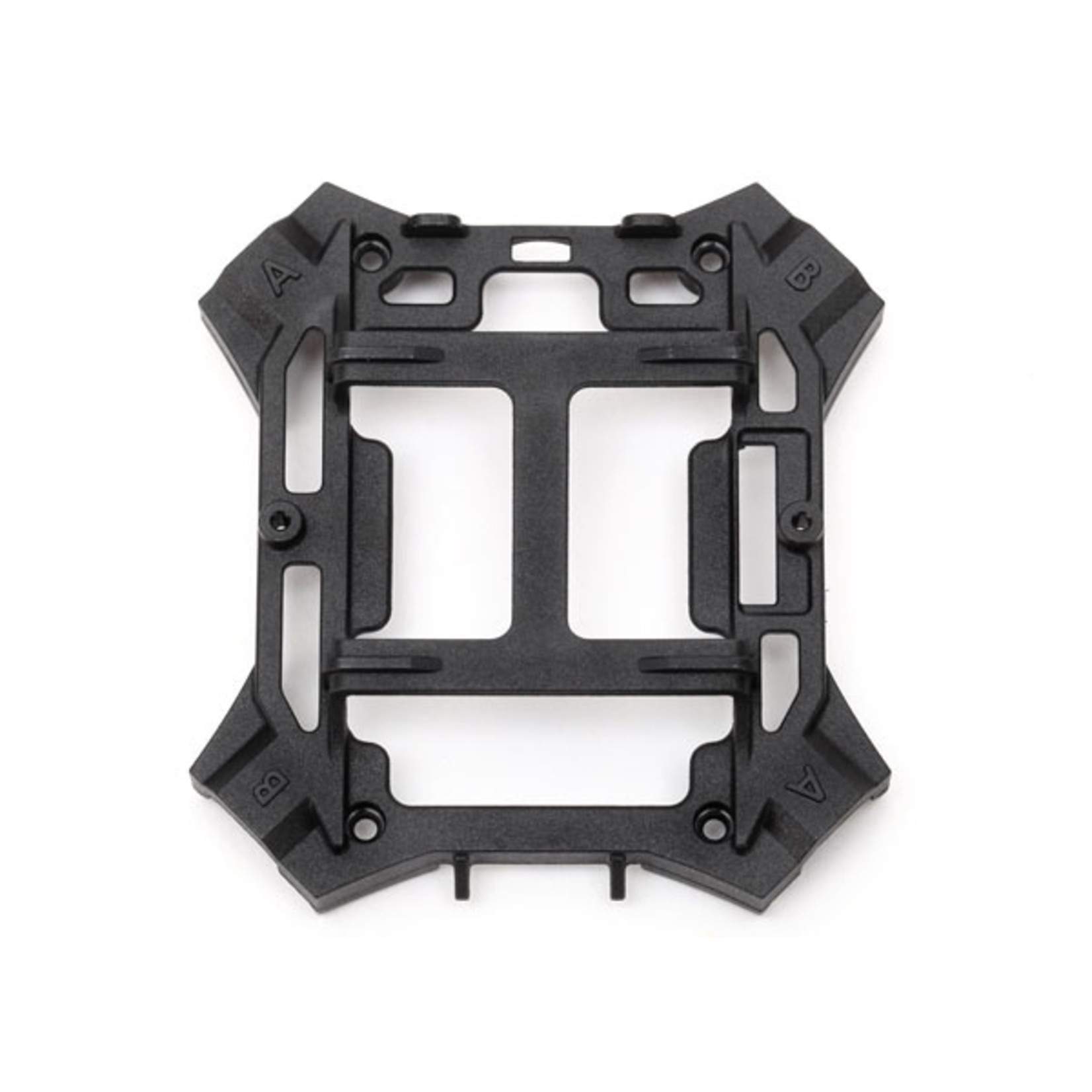 Traxxas 6624 - Main frame, lower (black)/ 1.6x5mm BCS (sel