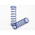 Traxxas 3758T - Springs, blue (front) (2)