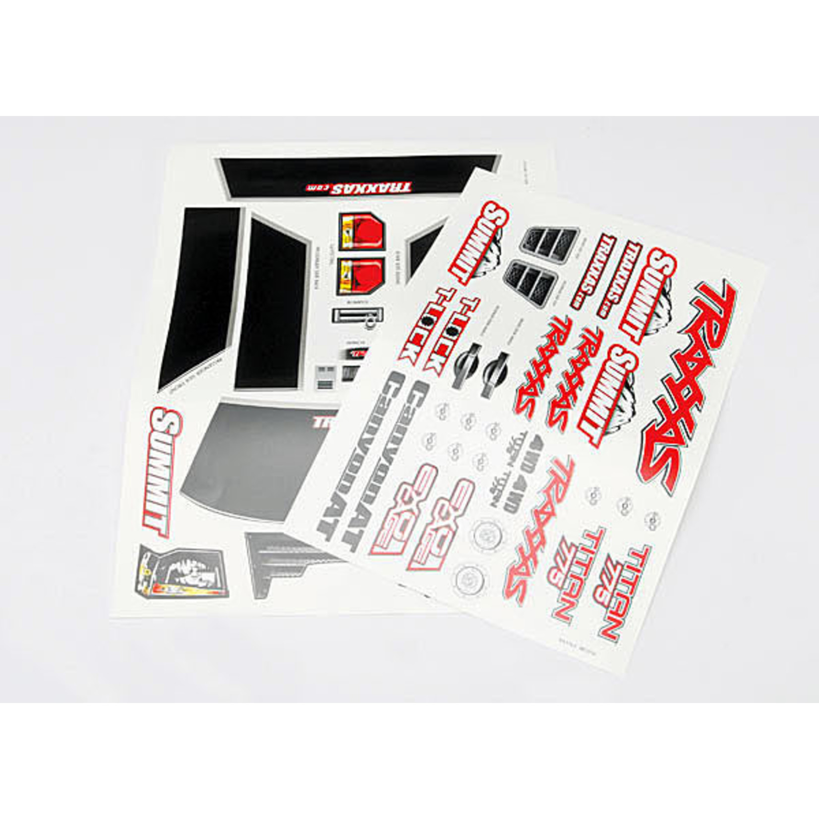 Traxxas 5615 - Decal sheets, Summit