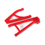 Traxxas 8634R - Suspension arms, red, rear (left), heavy d