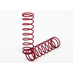 Traxxas 3758R - Springs, red (front) (2)